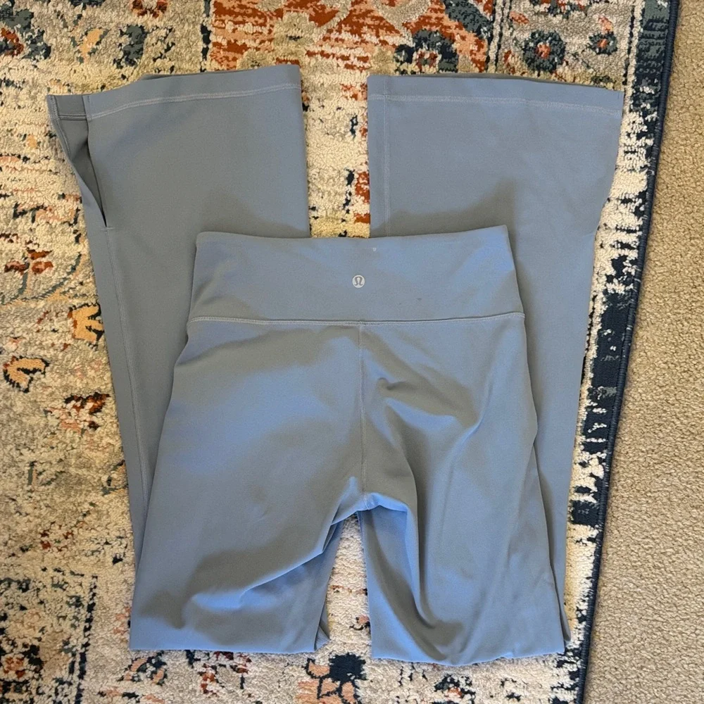 Lululemon blue/gray Flared Pants - Picture 6 of 6
